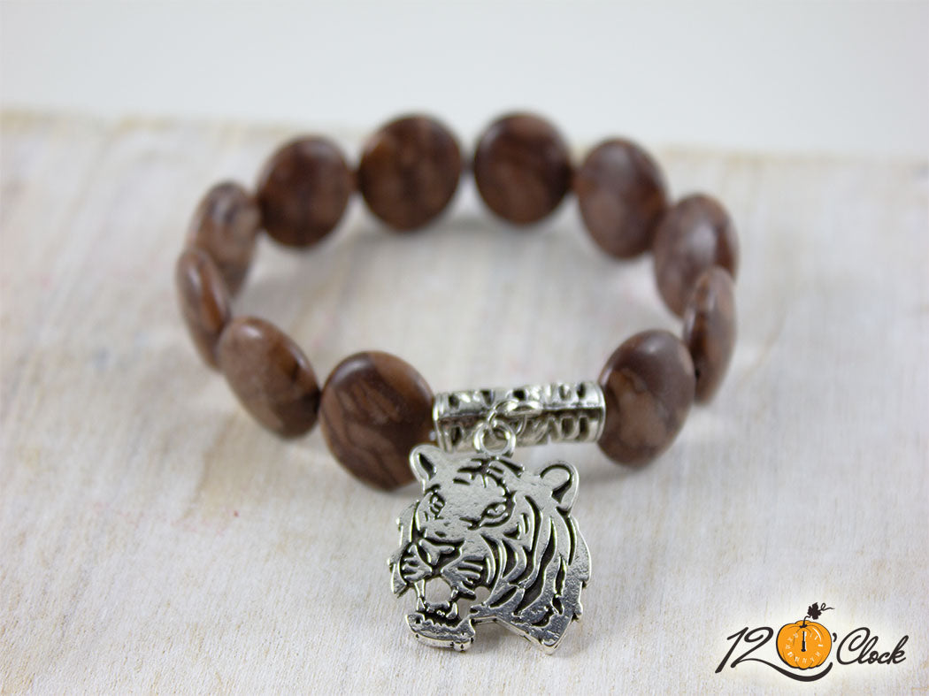 Гривна "Годината на Водния тигър" - яспис паричка