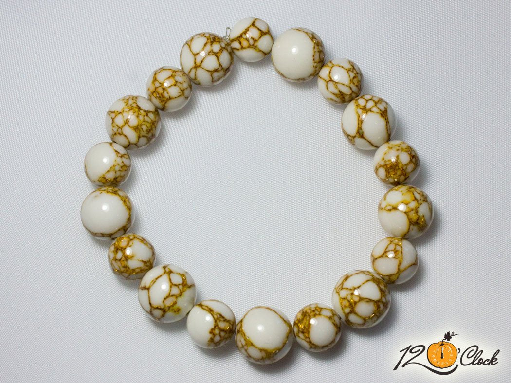 Гривна "Бял азурит"