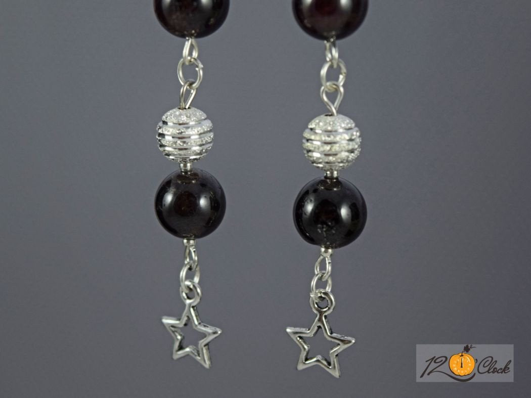 Обици "Черна Нощ"