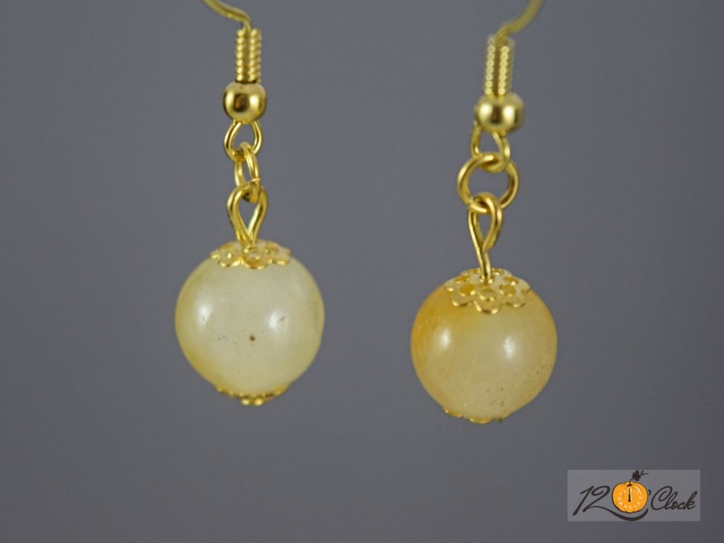 Обици "Изгряваща Луна"