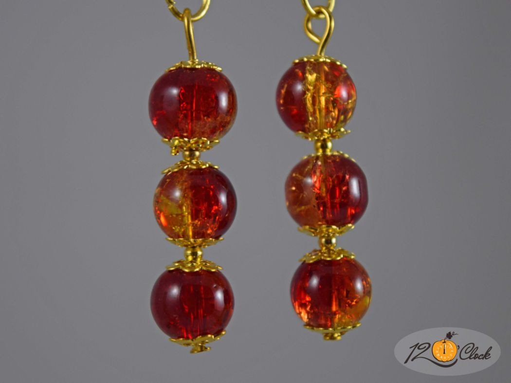 Обици "Топъл Мед"