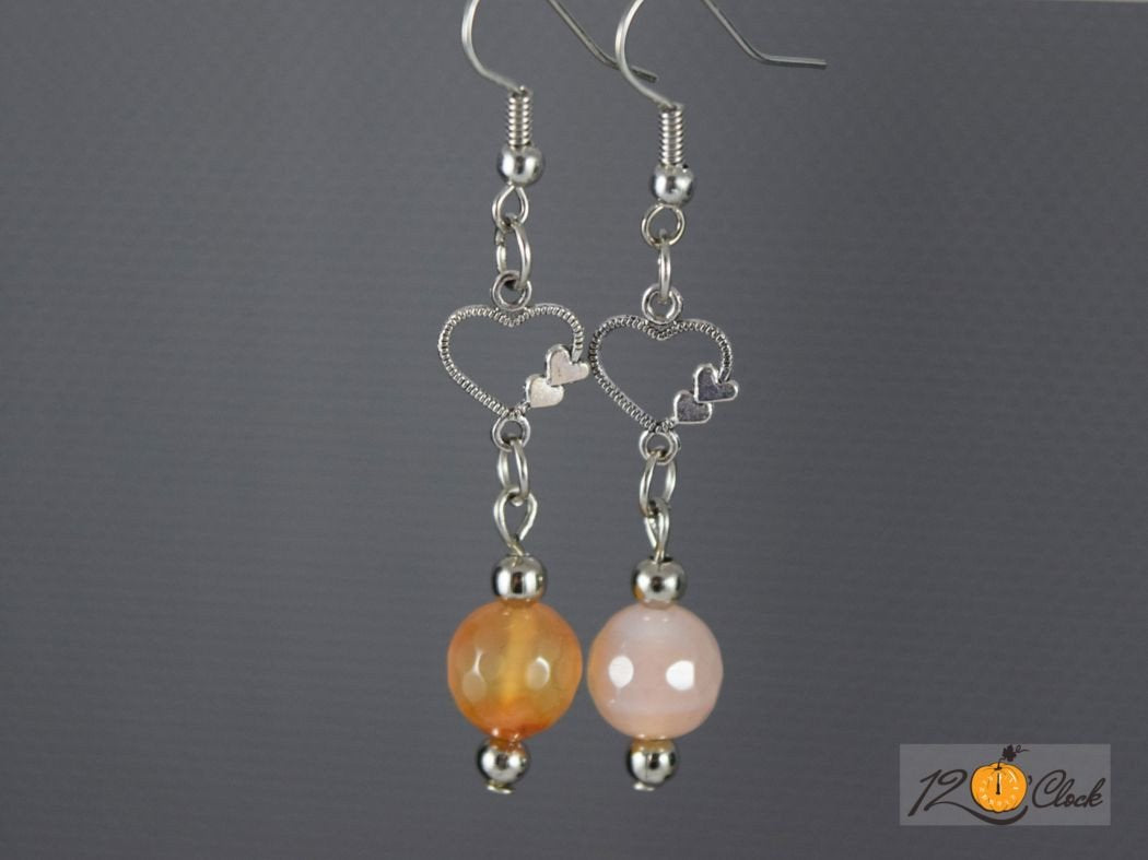 Обици "Прасковена Градина"