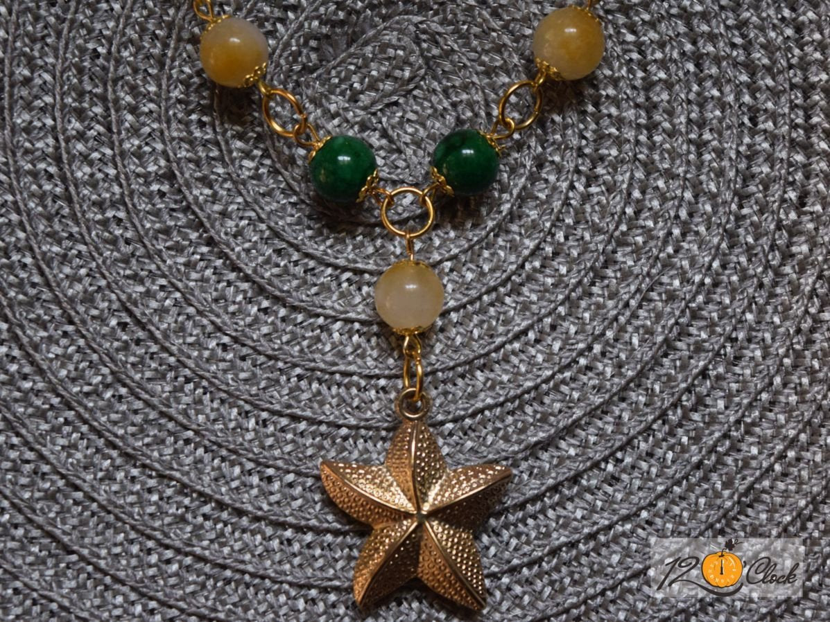 Колие "Зелен Блясък"