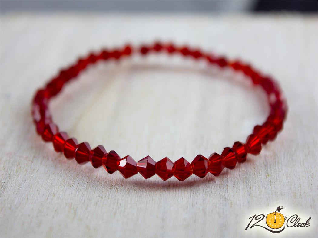 Гривна "Червени кристали"