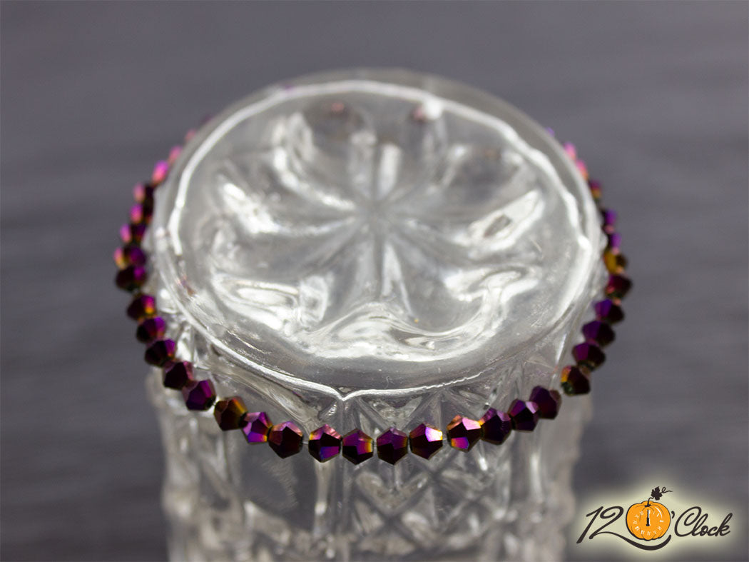 Гривна "преливащ лилав кристал"