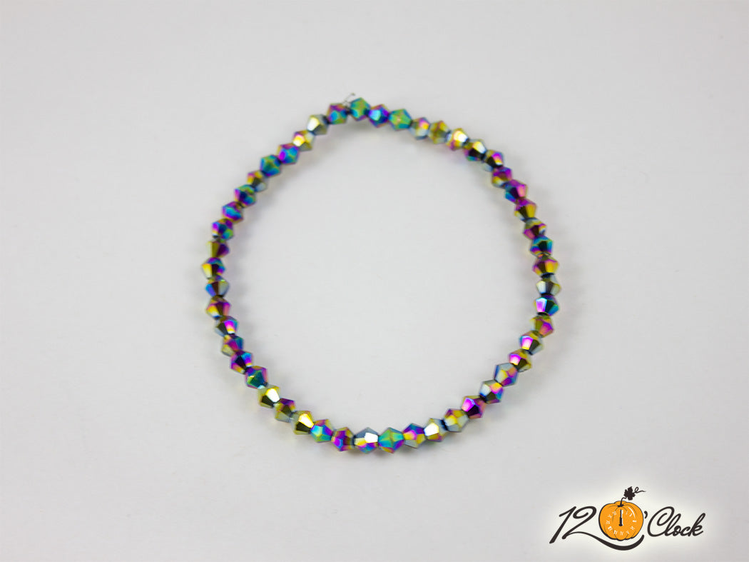 Гривна "кристал с преливащи цветове"