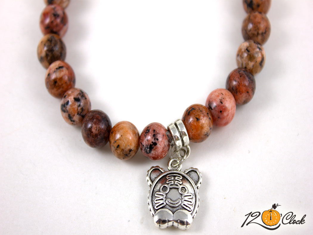 Гривна "Годината на Водния тигър" - яспис