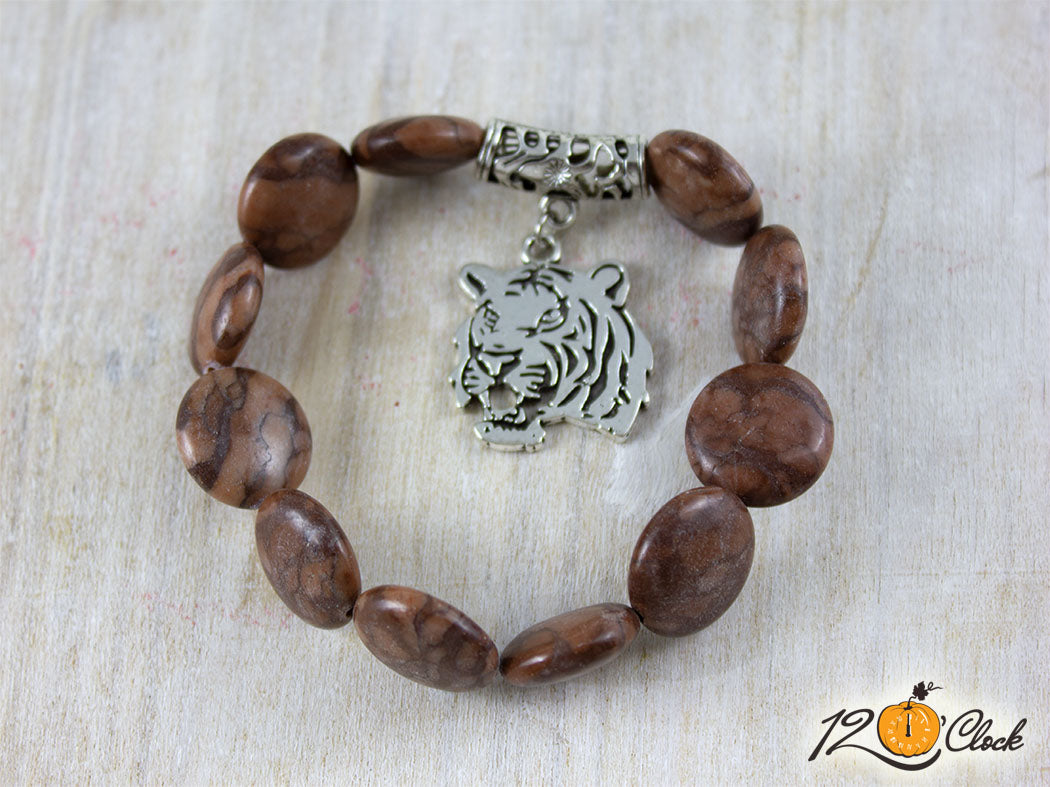 Гривна "Годината на Водния тигър" - яспис паричка