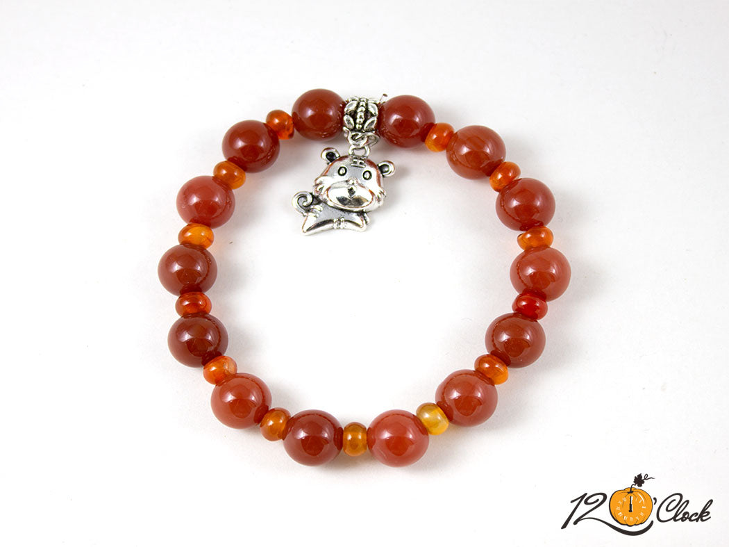 Гривна "Годината на Водния тигър" - карнеол