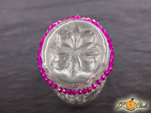 Гривна "цикламени кристали"