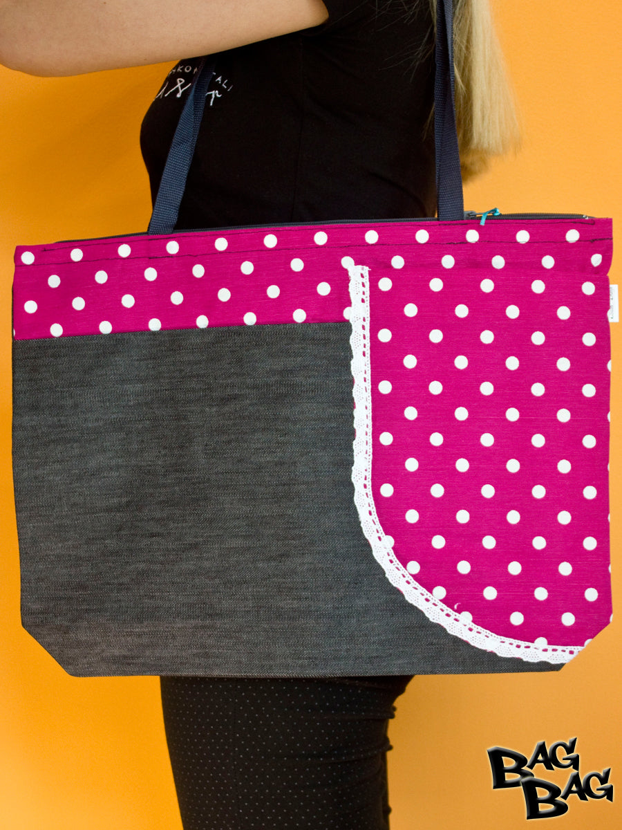 БагБаг Lillie BAG Purple Dots