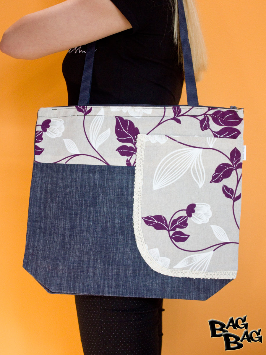 БагБаг Lillie BAG Purple Flower 