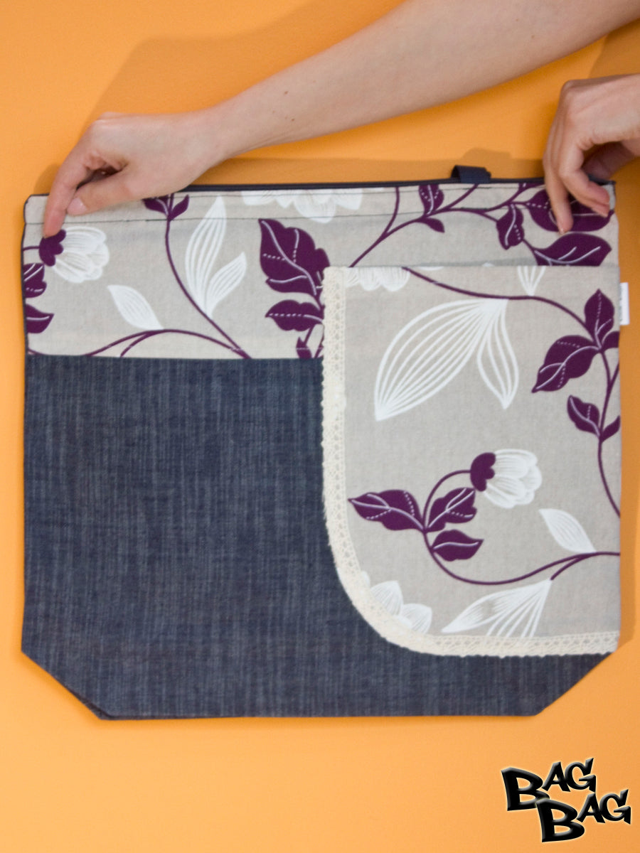 БагБаг Lillie BAG Purple Flower 