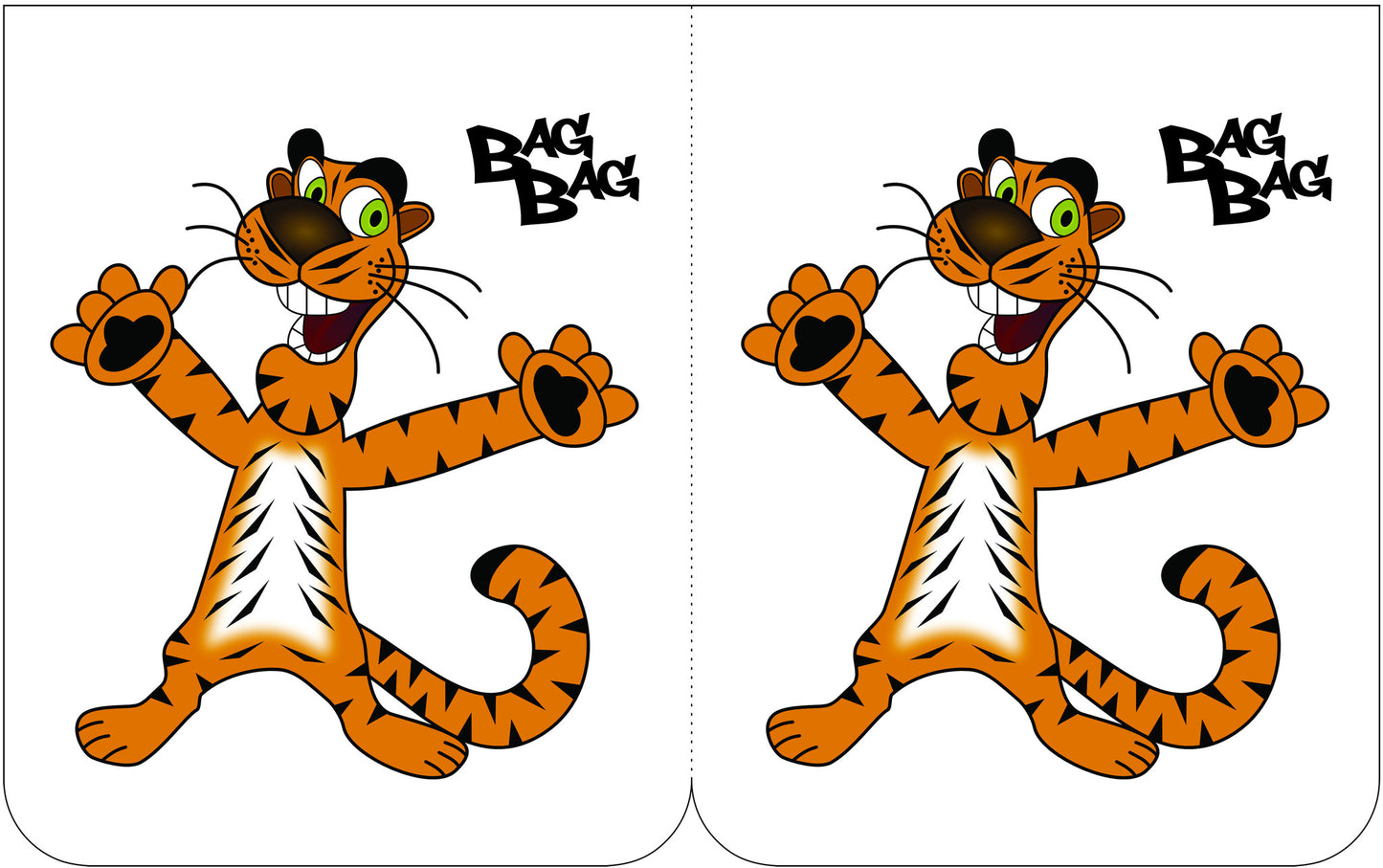 БагБаг торбичка Tiger loves you - 4