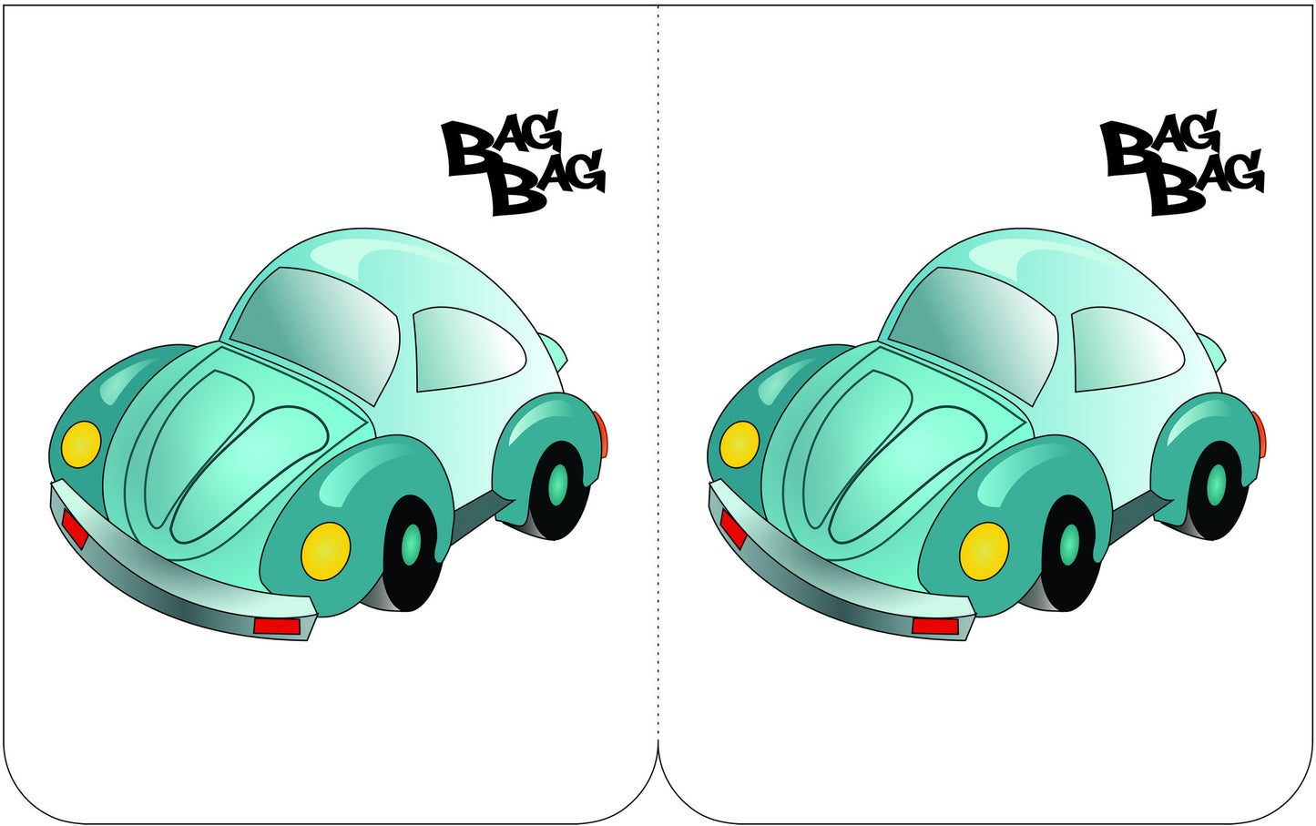 БагБаг торбичка BeetleCar - 2