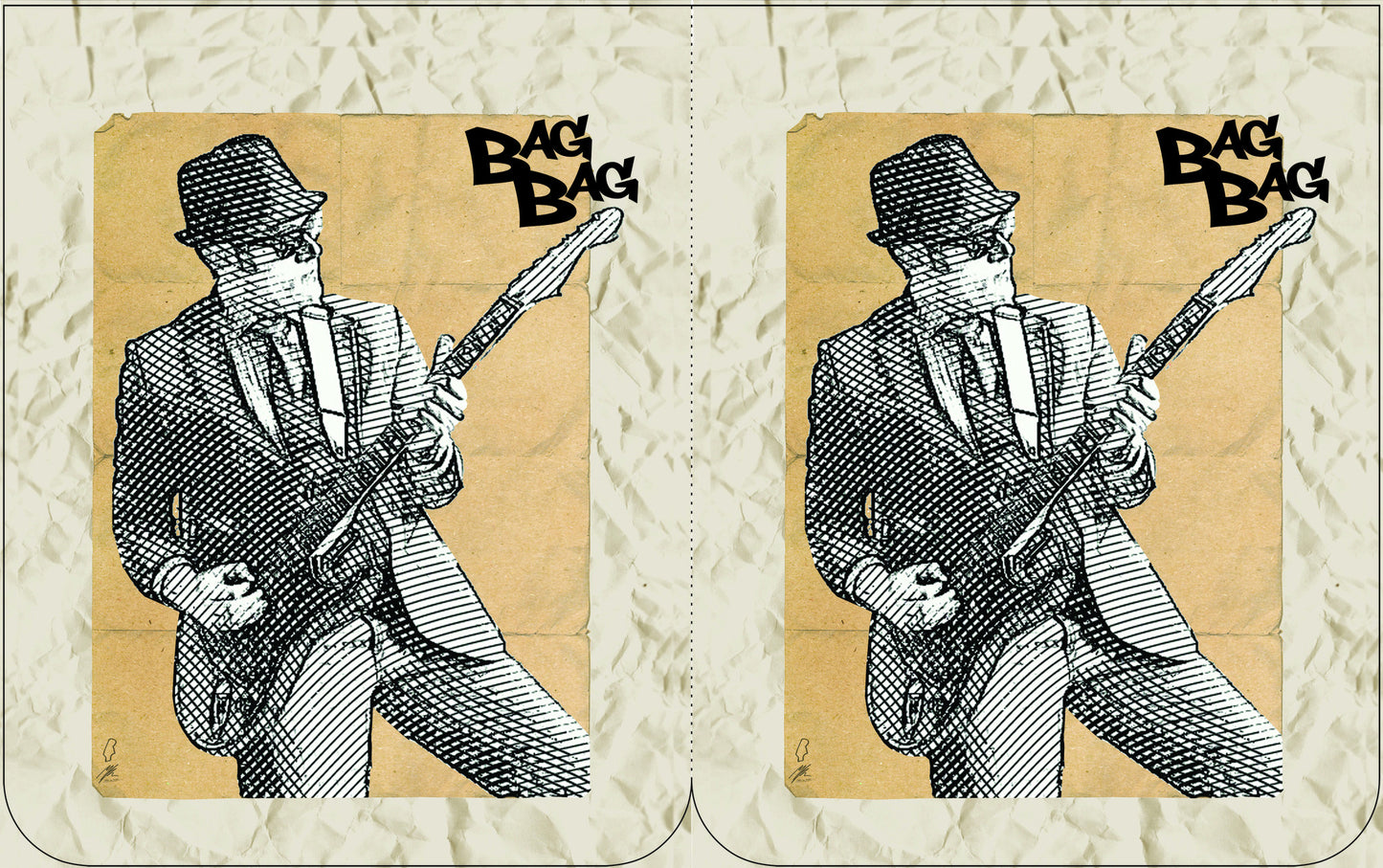 БагБаг торбичка GuitarMan - 1