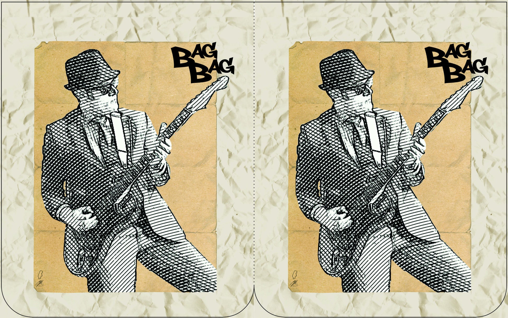 БагБаг торбичка GuitarMan - 1