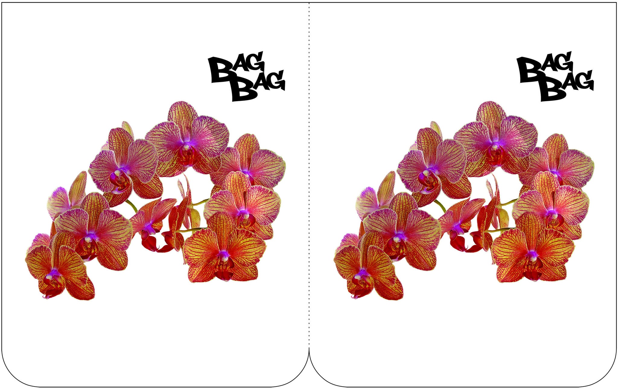 БагБаг торбичка Orchids - 2