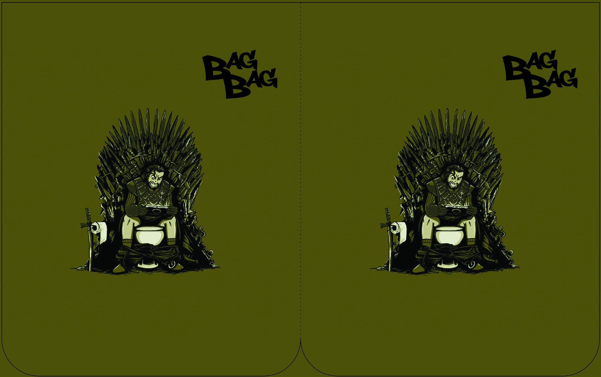 БагБаг торбичка WC Throne - 2