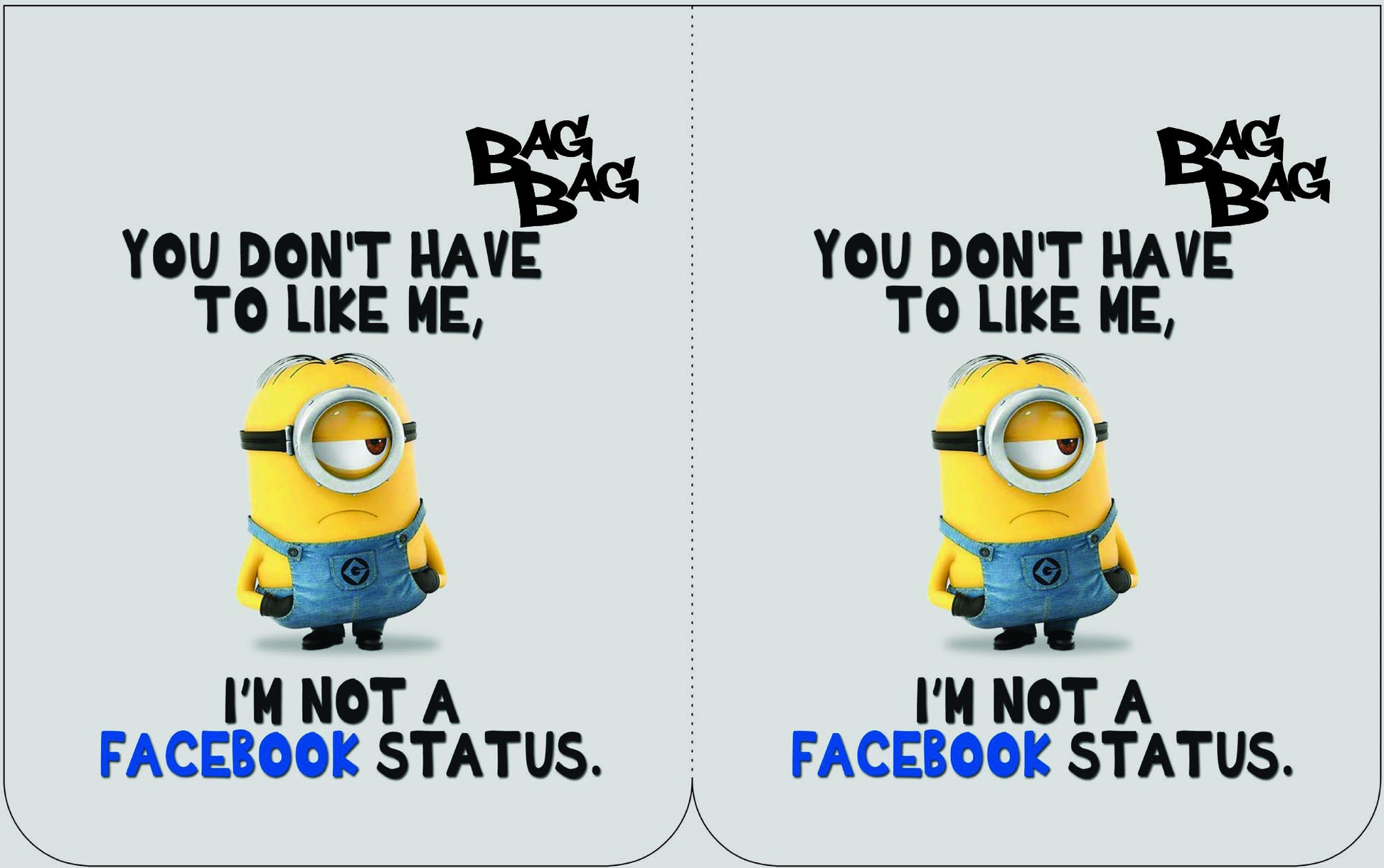 БагБаг торбичка LikeMinion? - 2
