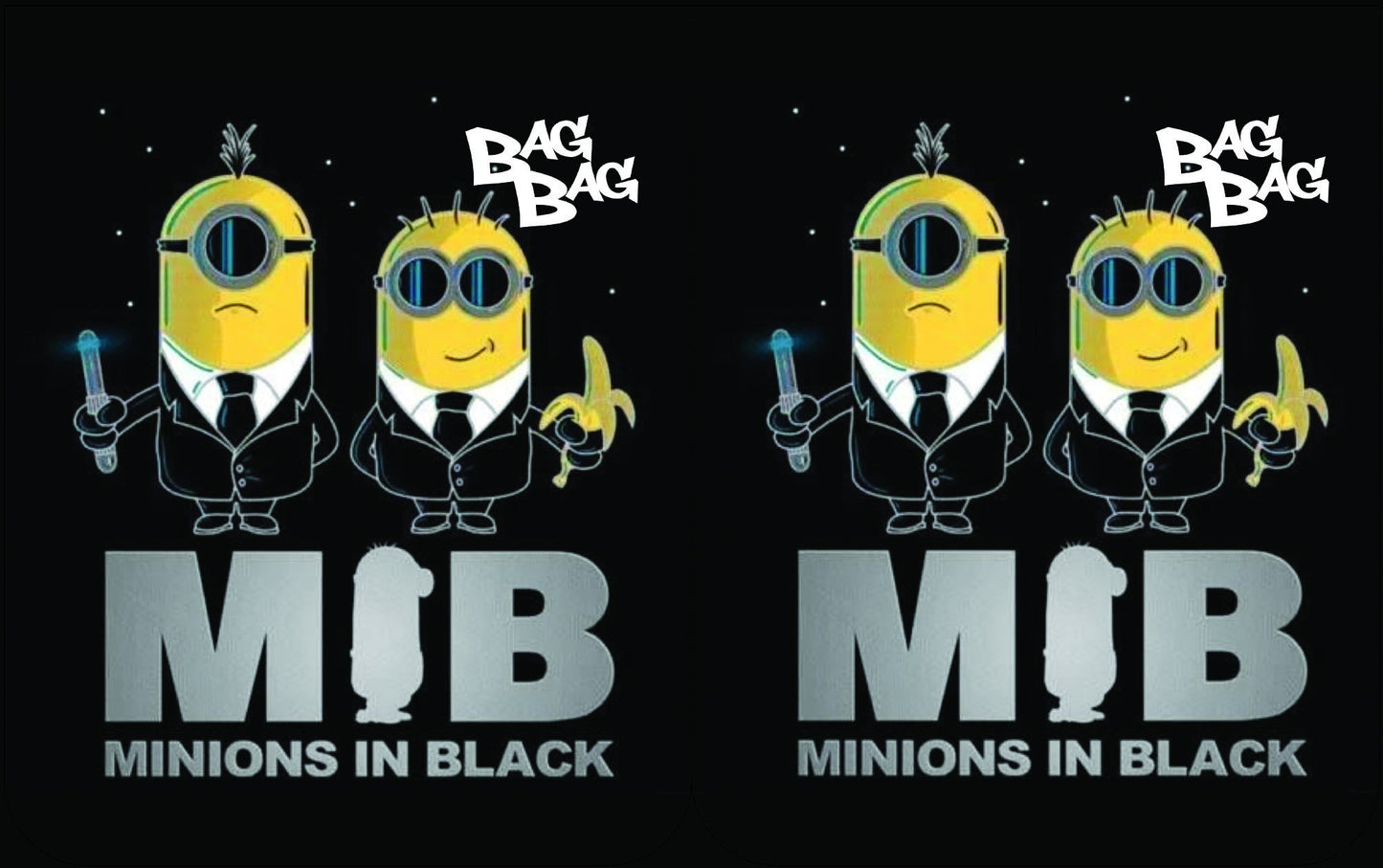 БагБаг торбичка Minions in Black - 2