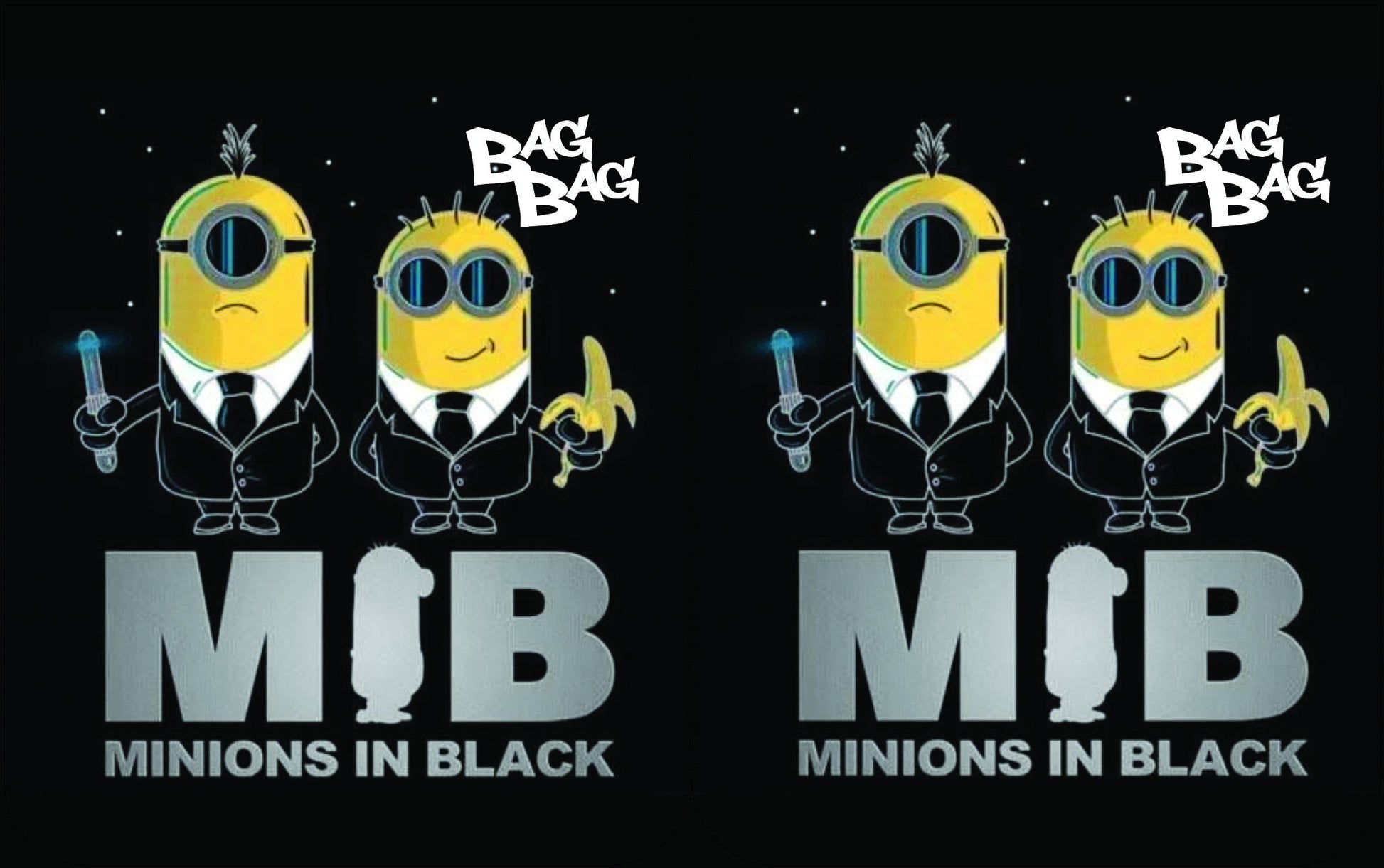 БагБаг торбичка Minions in Black - 2