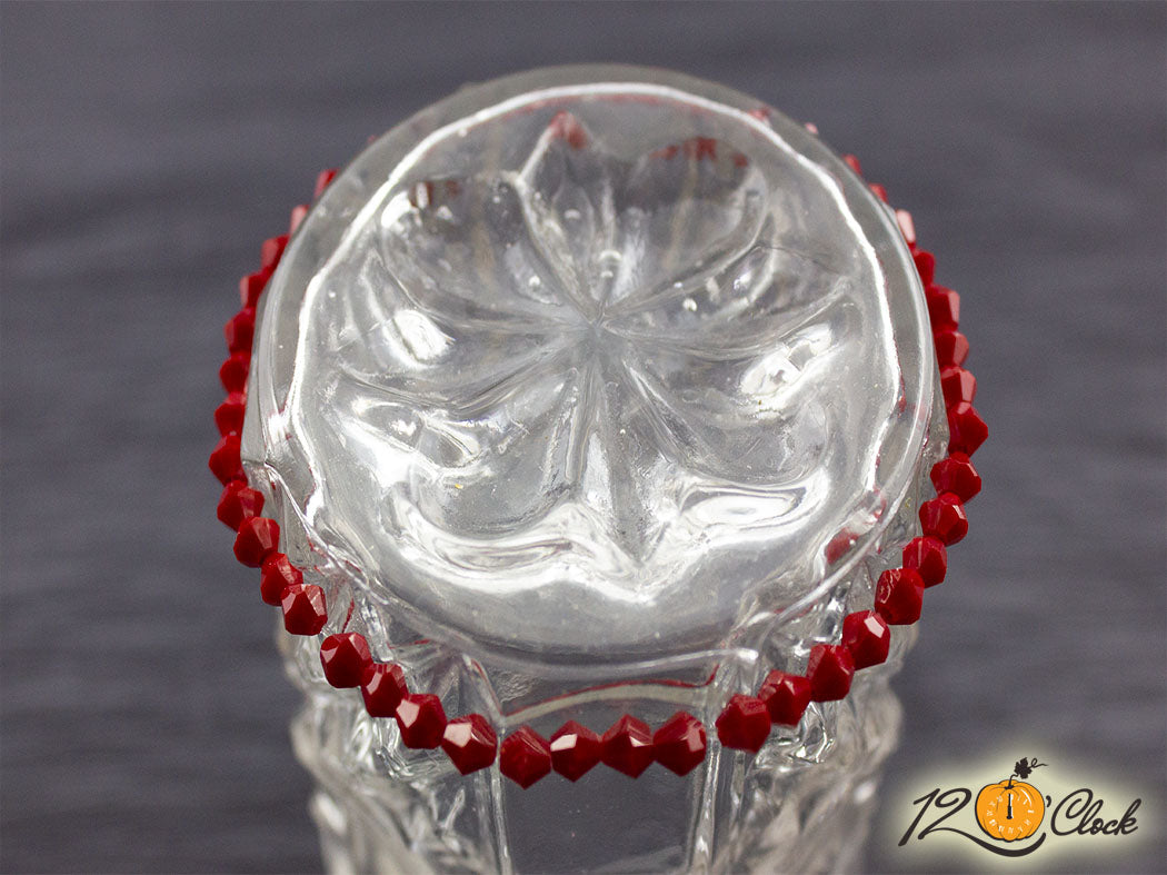 Гривна "Малиново - червена"