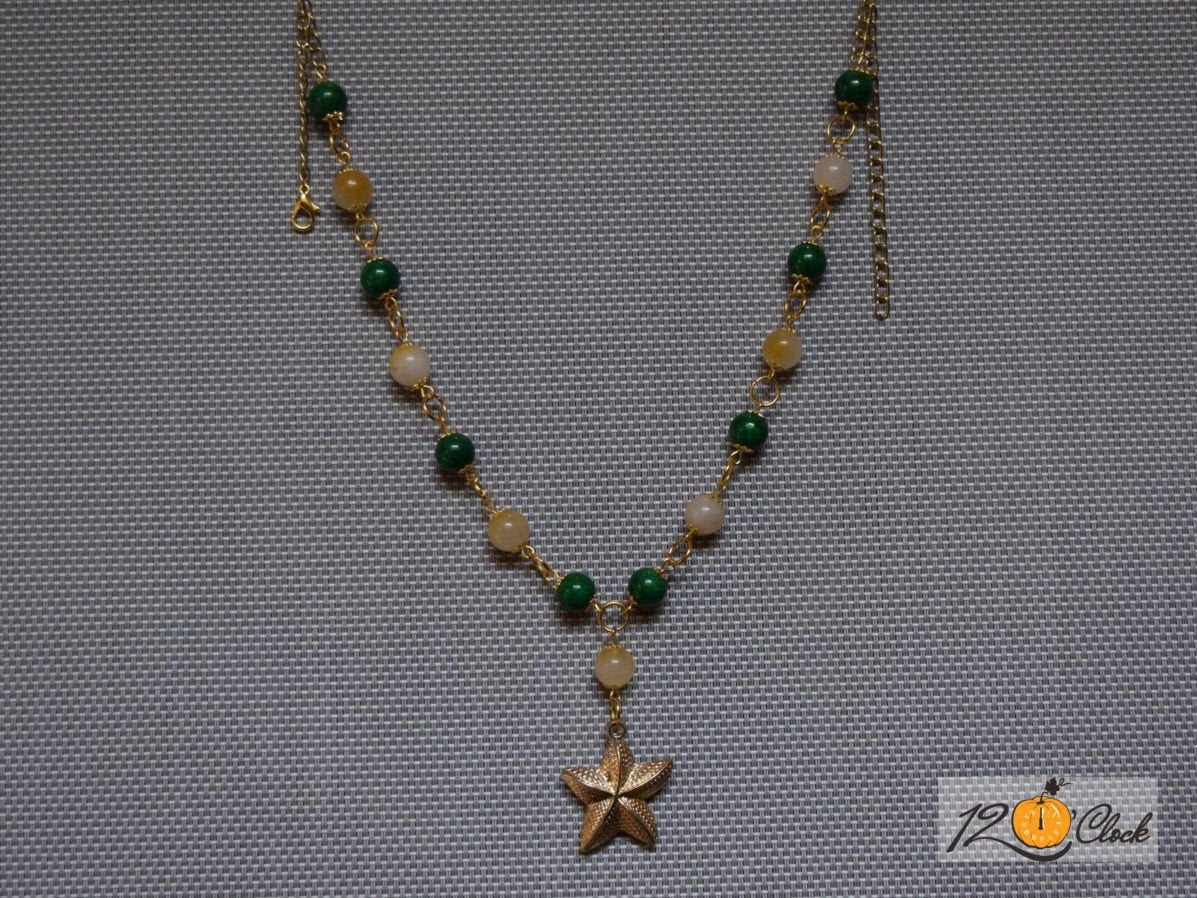 Колие "Зелен Блясък"